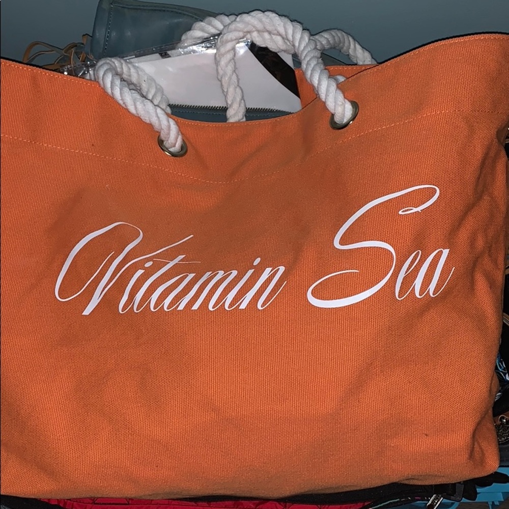 Trina Turk beach bag